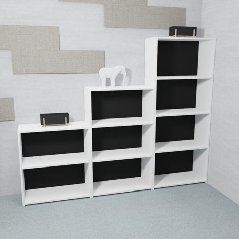 Bookcases (3mm Black MDF Back Panel)