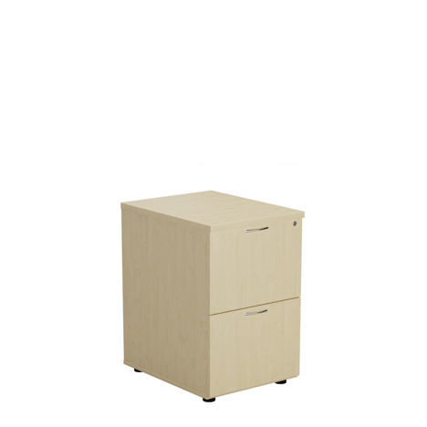 2, 3, 4 Drawer Filing Cabinet - 2 Drawer - Maple