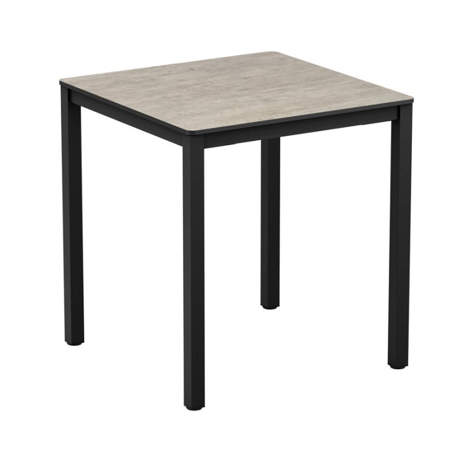 Extrema 4 Leg Dining Table - 690 x 690 - Cement Texture