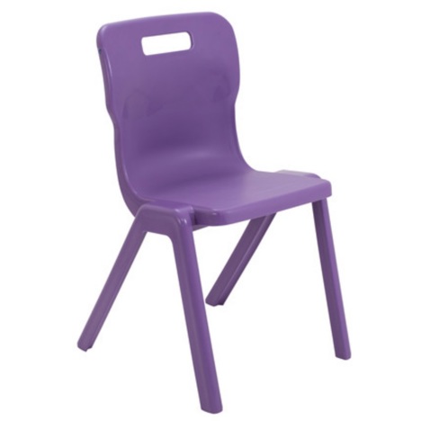 Titan One Piece Chair - Size 6 - Purple
