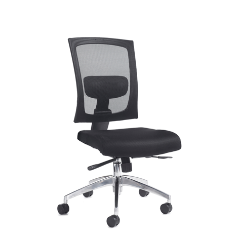 Gemini Mesh Task Chair - No Arms
