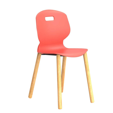 Titan Arc Wooden Four Leg Frame - Size 6 - Coral