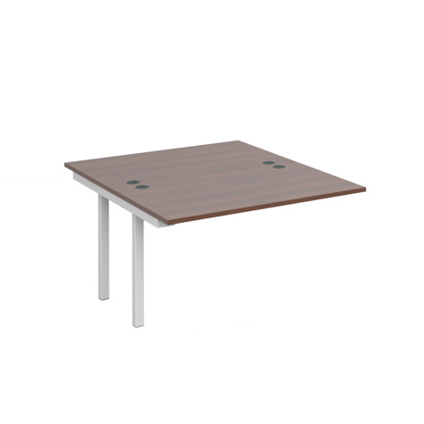 Connex add on Units (Back to Back)  - 1200 - White Frame - Walnut