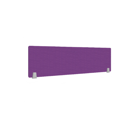 EcoEdge Desk Screen & Modesty Panels - 1000 - Purple