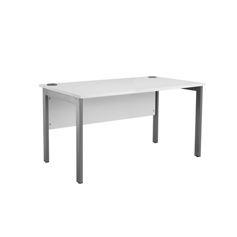 Bench Desk Range - 25mm Top - 1400mm Wide - White