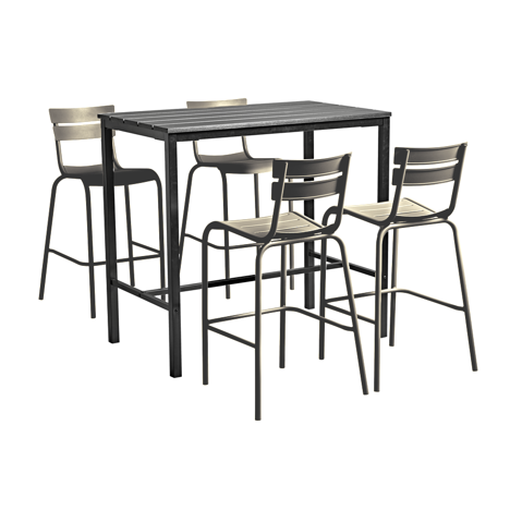 Marlow Bar Height Set - Grey