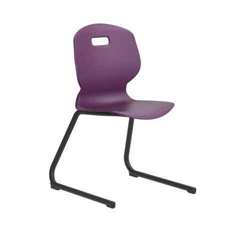 Arc Reverse Cantilever Chair - Size 6 - Grape
