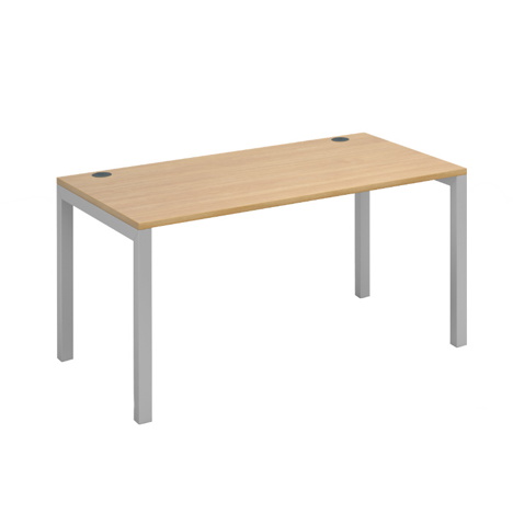 Connex Starter Single Unit - 1400 - Silver Frame - Oak