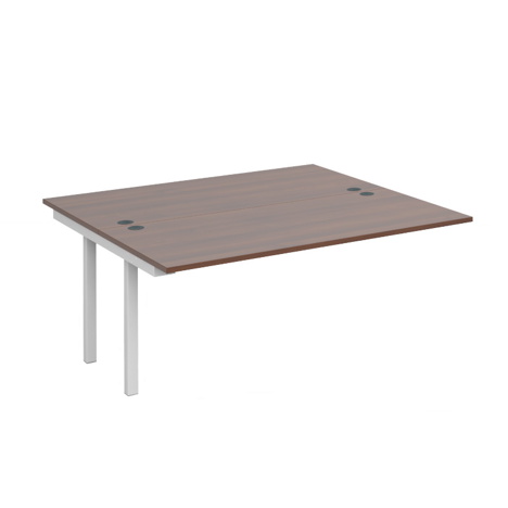 Connex add on Units (Back to Back) - 1600 - Whiter Frame - Walnut