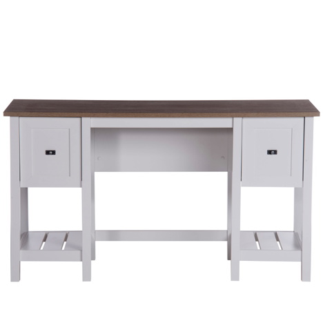 Shaker Style Desk Soft White